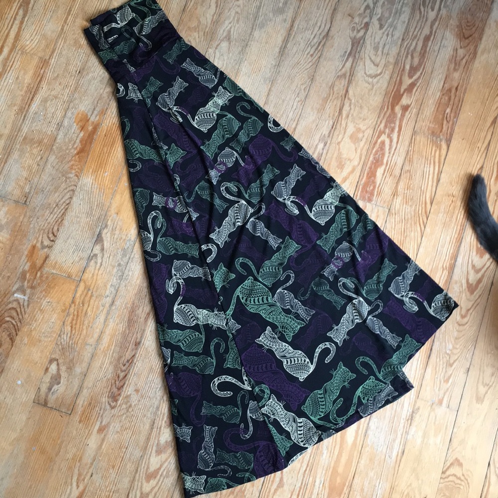 Lularoe Cat Maxi Skirt